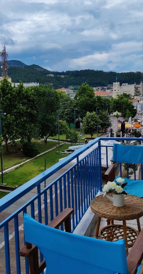 Hospitable Appartment In The Central Park, Xanthi Esterno foto